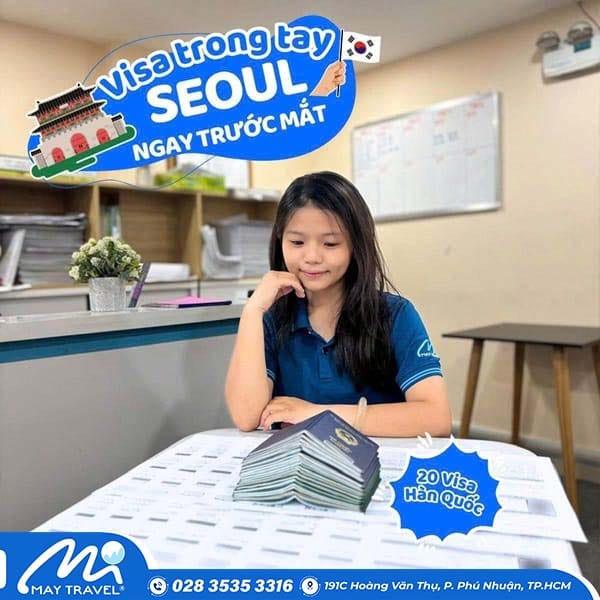 kết quả visa hàn quốc tại may travel