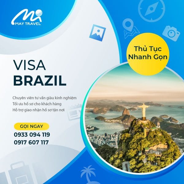 dịch vụ xin visa brazil