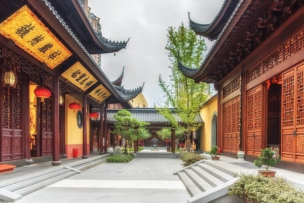Chùa Phật Ngọc mang đậm nét kiến trúc chùa chiền thời Tống