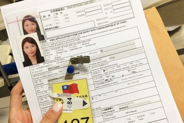Câu hỏi thường gặp về ảnh visa Đài Loan
