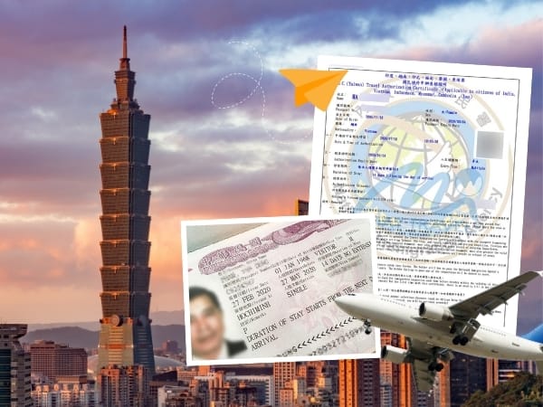 Lưu ý khi xin visa Đài Loan công tác