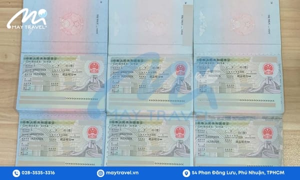 Xin visa để nhập cảnh vào Trung Quốc