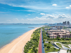 Hạ Môn sở hữu cung đường biển tuyệt đẹp
