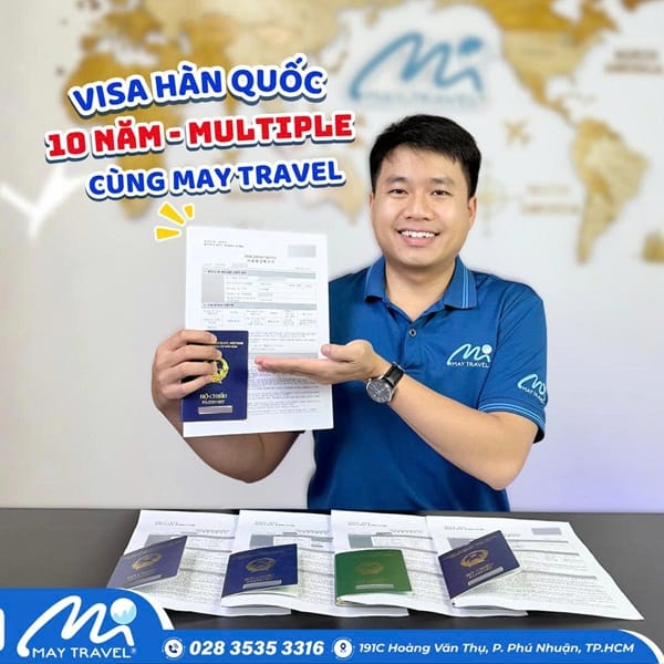 Dịch vụ visa Hàn Quốc 10 năm diện OECD