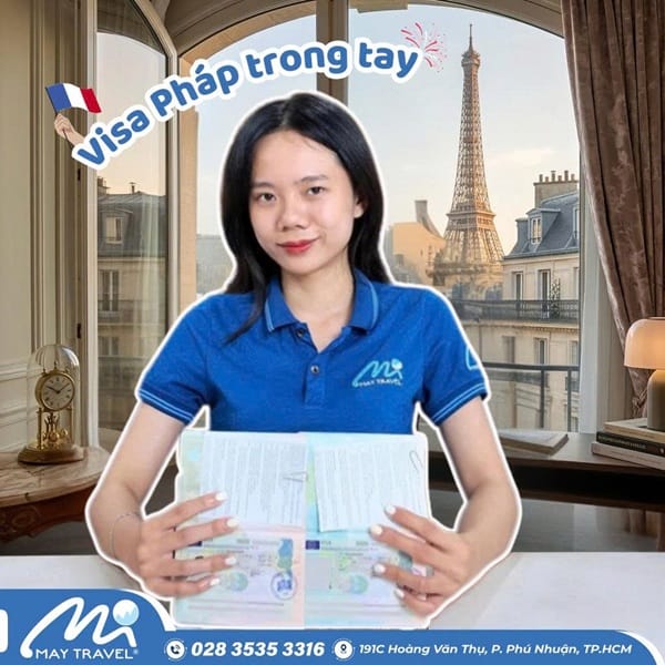 Các hạng mục dịch vụ visa Pháp du lịch tại May Travel