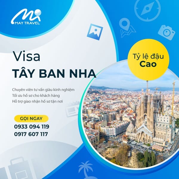 Dịch vụ làm visa công tác Tây Ban Nha uy tín tại May Travel