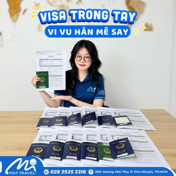 Dịch vụ làm visa Hàn Quốc trọn gói - tỷ lệ đậu cao