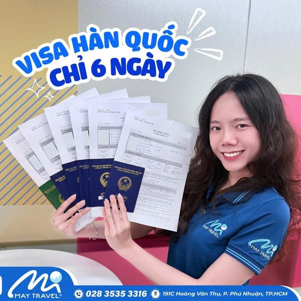 Làm visa Hàn trọn gói, nhận kết quả nhanh chóng tại May Travel